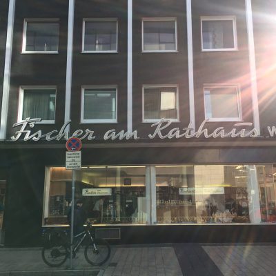Fischer am Rathaus